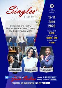 Singles' Forum 2020