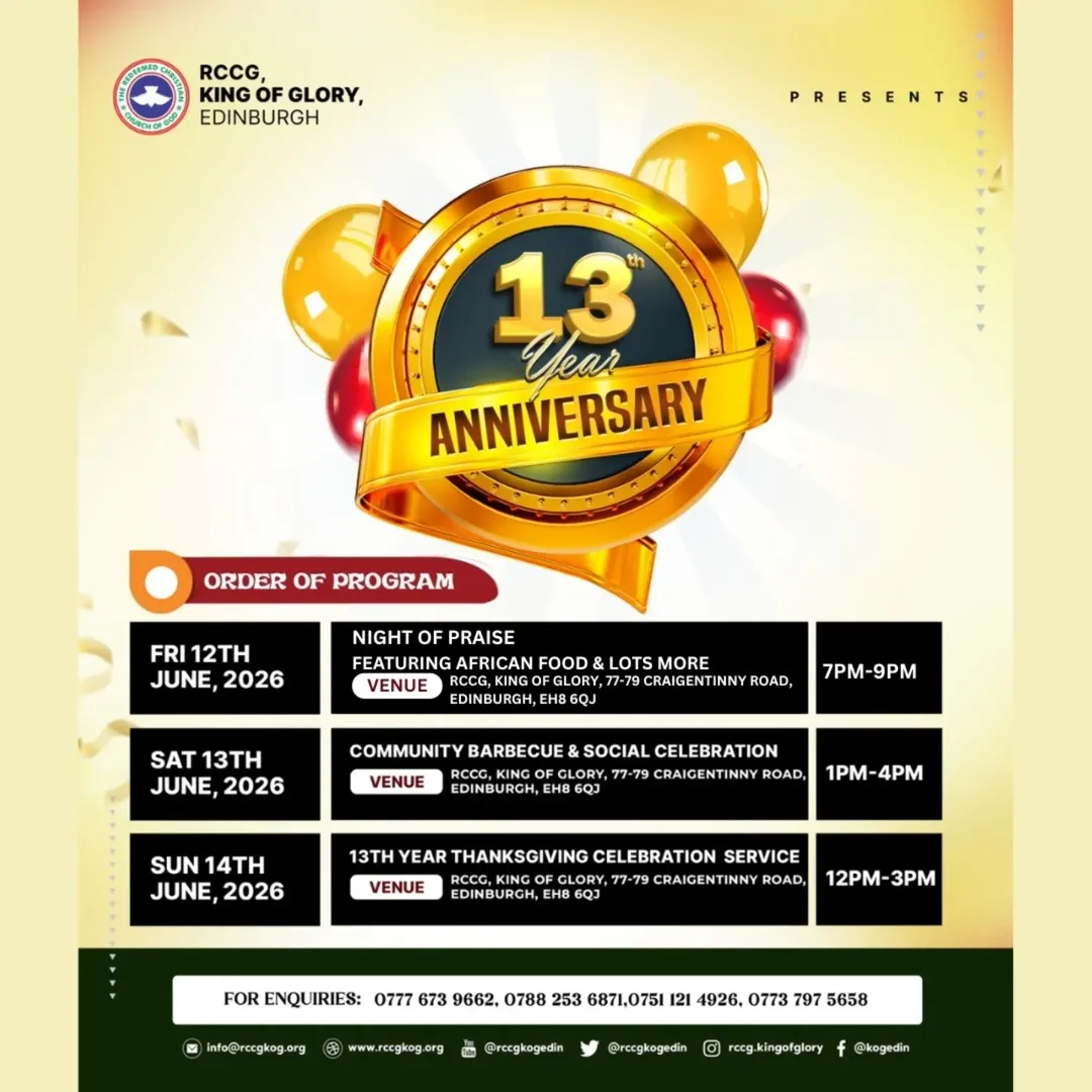 Hello June !We are coming for you! Join us in Rccg King of glory to celebrate Jesus in this p (1)